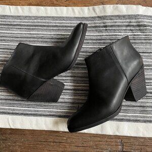 Rachel Comey Mars Black Leather Ankle Boots 6.5